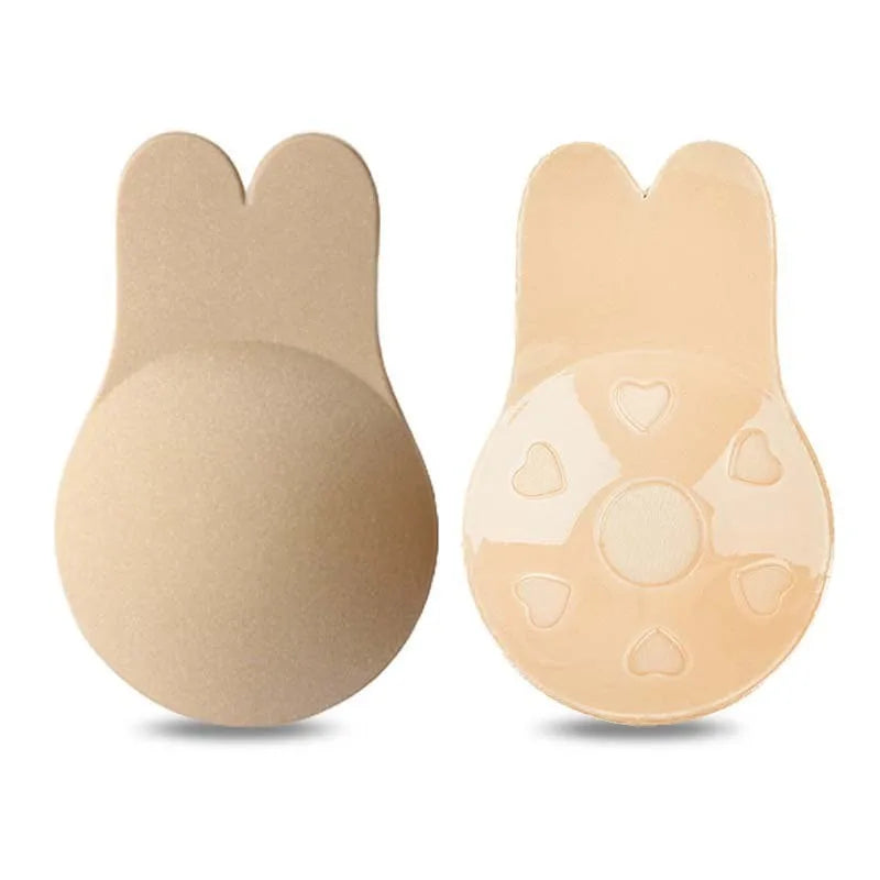 Women Sexy Invisible Strapless Adhesive Stick Bra Strapless Push Up Bras Backless Lingerie Seamless Silicone Bralette Underwear
