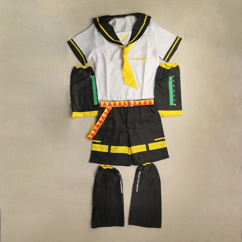 Homchee Trends COS Anime Men Len Cosplay Costume Anime Women Rin JK Uniform for Comic Con Outfits