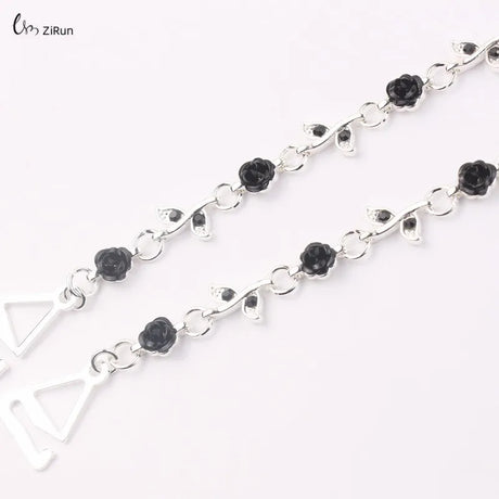 Detachable Rhinestone Metal Bra Strap for Women, Non-Slip Invisible Adjustable Crystal Shoulder Straps,Lingerie Accessories Gift