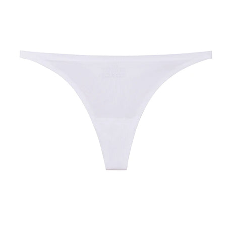 Ice Silk Thong Sexy Women Panties G String Briefs T Back for Girls Underwear Temptation Seamless Ladies Underpants  Size S-XL