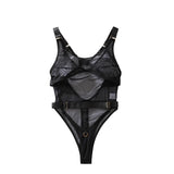 Sexy Lingerie Bodysuit Sheer Mesh Crotchless Romper Womens Shapewear Jumpsuit Romantic Nightwear See Through One Piece Teddy