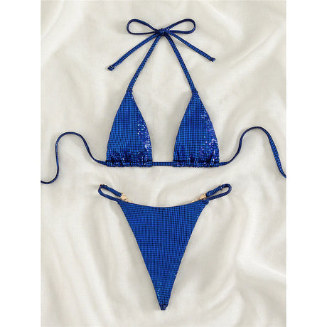 Sexy Diamond Extreme String Mini Micro Bikini Women Swimwear Female Swimsuit Two-piece Bikini set Bather Bathing Suit Swim V5180