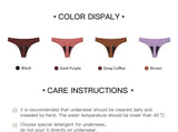 New Design Seamless Low Waist Leak Proof 4 Layer Menstrual Panties Washable Light Flow Period Panties For Women Thong