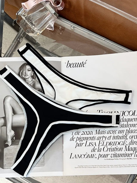 Cotton G String Girls Panties T-back Sexy Women Briefs Thong Underwear Low Waist Seamless Femlae Lingerie Size S-XL