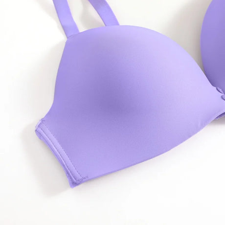 Seamless Wireless Bra Women Comfort Ice Silk Push Up Underwear 3/4 Cup Daily Lingerie Bralette Plus Size