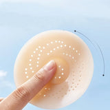 Reusable Breathable Nipple Cover Anti Convex Point Silicone Chest Pad Invisible Seamless Sticky Bra Summer Ultra Thin Breast Pad