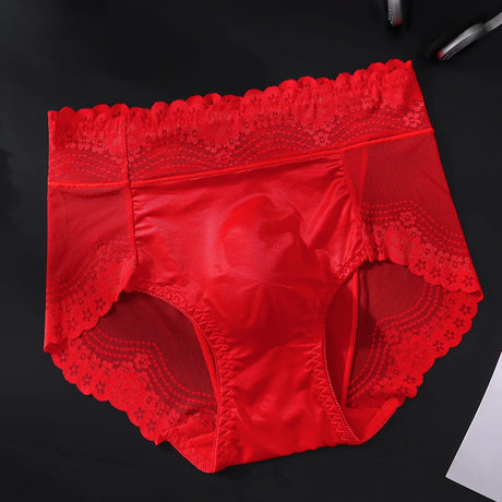 1pc Men Lace Thin Seamless Ice Silk Briefs 3D Bulge Pouch Low Waist Pantie Breathable High Elastic Soft Underwear