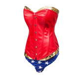 red corset