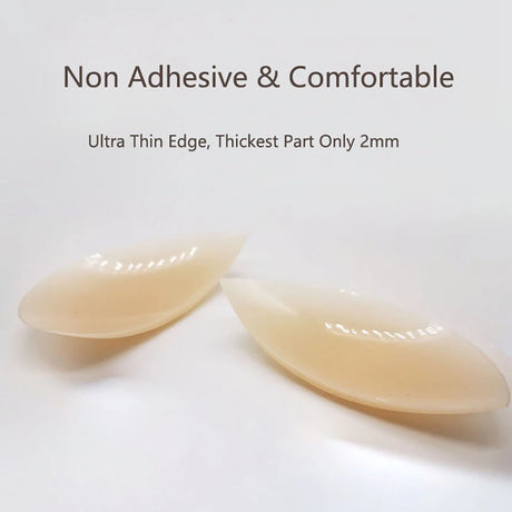Invisible Nipple Cover Reusable Cover Ups Adhesive Silicone Nipple Pasties For Women Breast Petals Chest Stickers Sticky Bra Pad