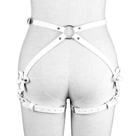 PU Leather Harness Garters Sexy Lingerie Women Bdsm Bondage Body Belt Harajuku Gothic Clothes Erotic Corset Harness Belts
