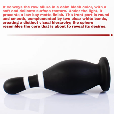 Liquid Silicone Bowling Pin Butt Plug Comfortable Anal Plug Anus Dilator Prostate Massager Adult Toys for Men Women Gay Couple