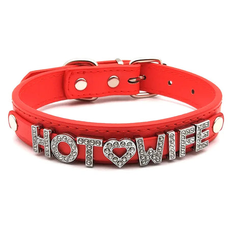 Customized Name Letter BUNNY Choker Necklace Goth Style DIY Collar Custom Adult Couple Sex Tools Party Club Jewelry Gifts Hot