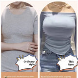 12CM Extreme Push Up Strapless Bra - No Wire, Back Support, Adhesive Sticky Bra for Lift Cleavage Non-Slip Invisible Nude Bra