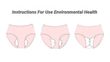 CHUANGERM Feminine Hygiene Period Panty Liners Washable Reusable Adult Diaper Panties For Elderly Support Soft Fit Daily