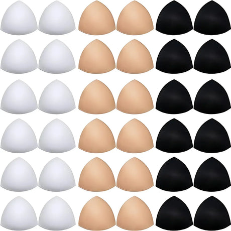 Soft Bra Pads Inserts Removable Bra Pad for Women Breast Push Up Enhancer Bra Pad Sports Bras Cups Insert Bikini Swimsuit