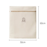 Laundry Bag Sets For Washing Machines Embroidery Fine Mesh Underwear Organizer Basket Clothes Cleaning Protect Anti-deformation