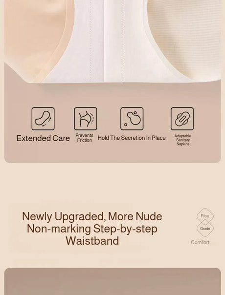 Seamless Shaping High Waist Panties Butt Lifting Tummy Control No Wedgie Yoga Women 10A Antibacterial Breathable Briefs