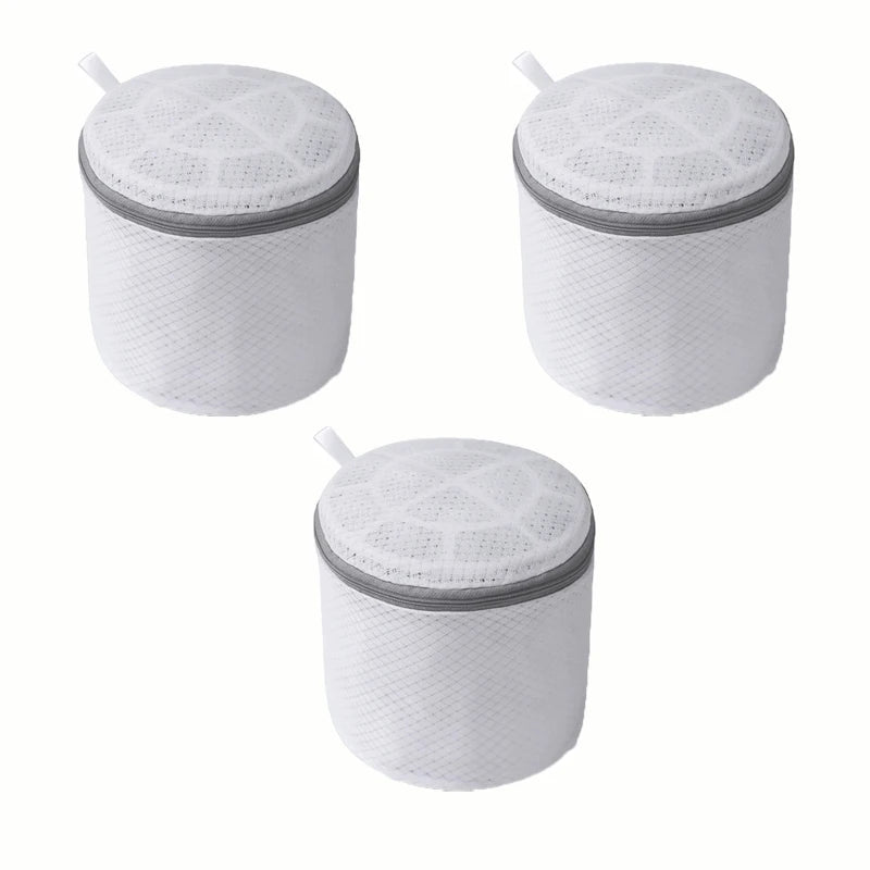 1/2/3pcs-Women Lingerie Bra Underwear Laundry Washing Bags Net Mesh Clothes Sock Organizer Zip Bags Hosiery SaverBras Protector