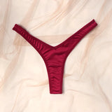 2026 Sexy Simple Low Waist Briefs Women's Wholesale Thong New Hip Lifting Pants