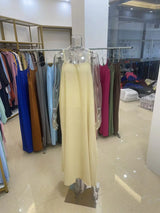 New Arrival Women's Strapless Backless Long Loose Home Dress Comfortable Sleepwear Casual Maxi Dress