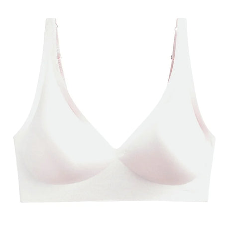 Push-Up Seamless Bras For Women Non-wire Brassiere V-neck Bralette Removable Pads Sports No Trace Underwear Sexy Lingerie S-3XL