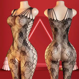 Women Sexy Babydoll Lingerie Bodystockings Cover Up Without Bikini Fishnet Hollow Out Backless Bodysuit See Through Beachwear