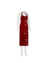 Ada Wong Cosplay Dress Uniform Halloween Christmas Costume Women Red Lace Cheongsam Lingerie Suit Movie Secret Service Outfits