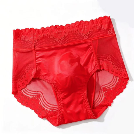 1pc Men Lace Thin Seamless Ice Silk Briefs 3D Bulge Pouch Low Waist Pantie Breathable High Elastic Soft Underwear