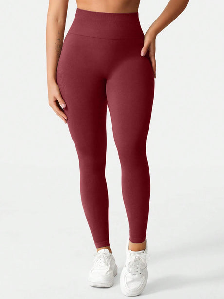 Women's Leggings Seamless Peach Hip Yoga Pants for Women, High Waist, Waist and Hip Lifting Fitness Pants