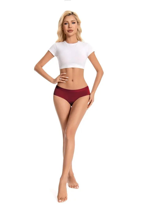 1/4PCS Women Period Panties Heavy Flow Leakproof Underwear Black Postpartum Menstrual Physiological Panty Teens Briefs S-3XL