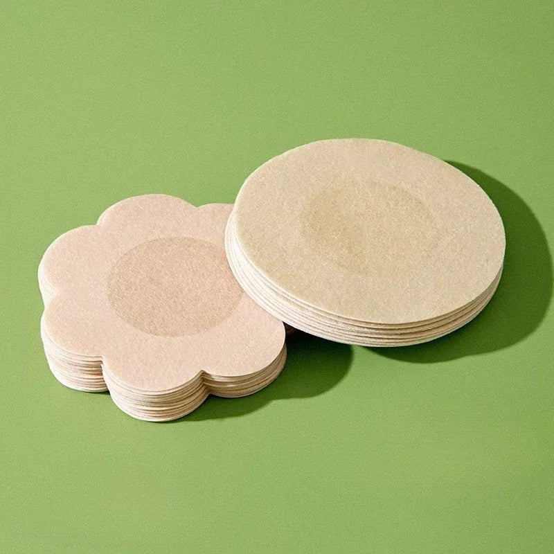 50-500pcs Nipple Cover Stickers Women Breast Lift Tape Pasties Invisible Self-Adhesive Disposable Bra Padding Chest Paste Patch