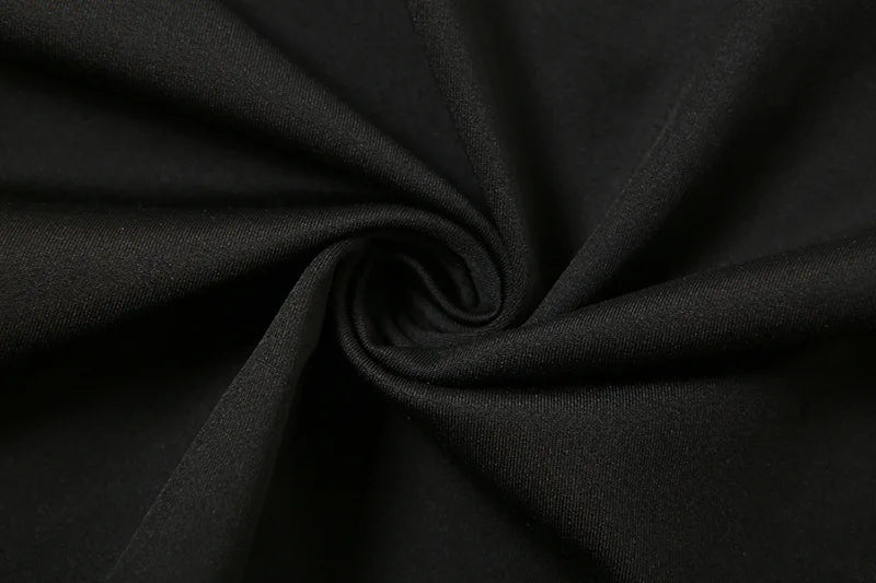BoozRey Sexy Hipster Midi Dress Women Cleavage Hollow Backless Full Sleeve Solid Party Robe Female Slim High Street Attirewear