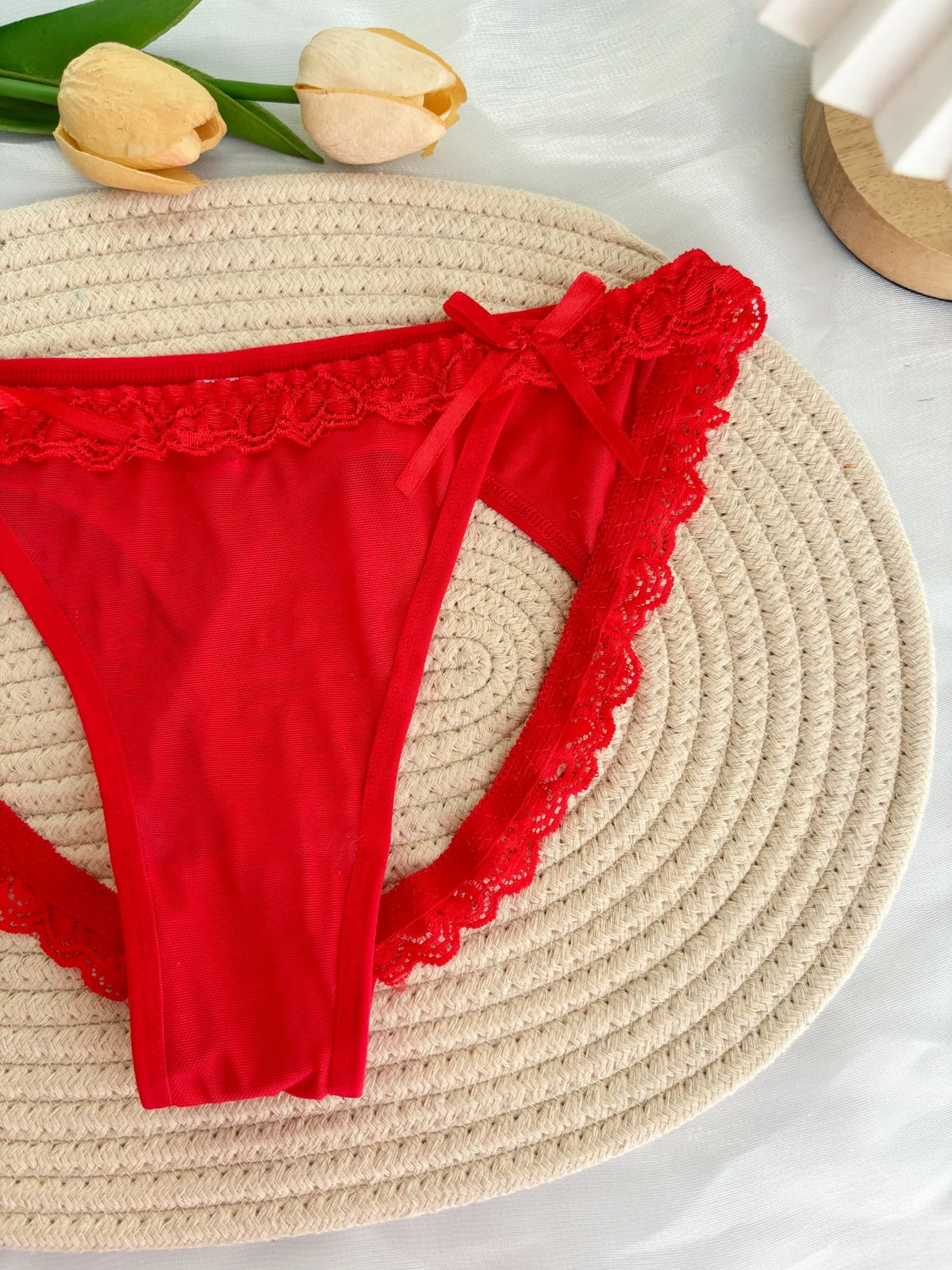 Custom Rhinestone Letter Name Underpants Sexy Mesh Panties Low Rise Hollow Hip Briefs Personalized Gift Wife Lover Anniversary