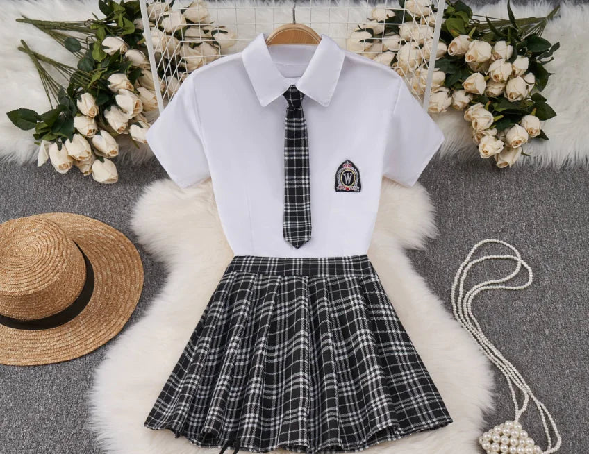 Women Sets Ruffled Apron Shorts Headband Maid Cosplay Costume Rabbit Officer Party Park Performance Sexy Suits Hotsweet Clothes