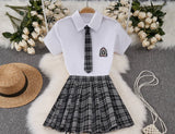 Women Sets Ruffled Apron Shorts Headband Maid Cosplay Costume Rabbit Officer Party Park Performance Sexy Suits Hotsweet Clothes