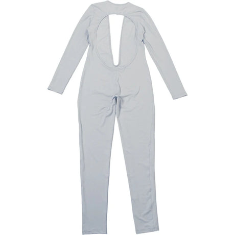 STYLISH LADY Cut Out Jumpsuits 2025 Autumn Women Long Sleeve V Neck Backless Bodycon Sexy Club Party Rompers Jumpsuits