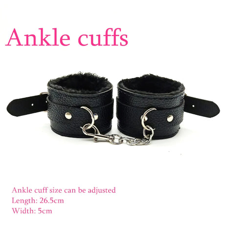 SM Sex Products BDSM Bondage Set Handcuffs Anal plug Tail Whip Gag Vibrat Adult Toys Exotic Accessories Sex Toys for Couples