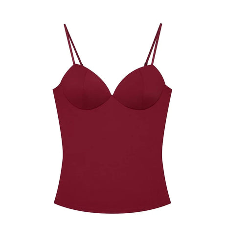 MUJER Sexy Corset Crop Top Woman Camisole Backless Short Tops for Women Sleeveless Bustier Tops Women Straps Tube Top Female