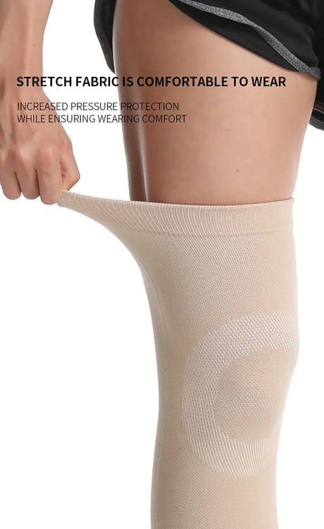 1Pair Summer Ultra Thin Knee Support Brace Sports Knee Pads Gym Running Knee Protector Meniscus Arthritis Injury Ease Knee Pain