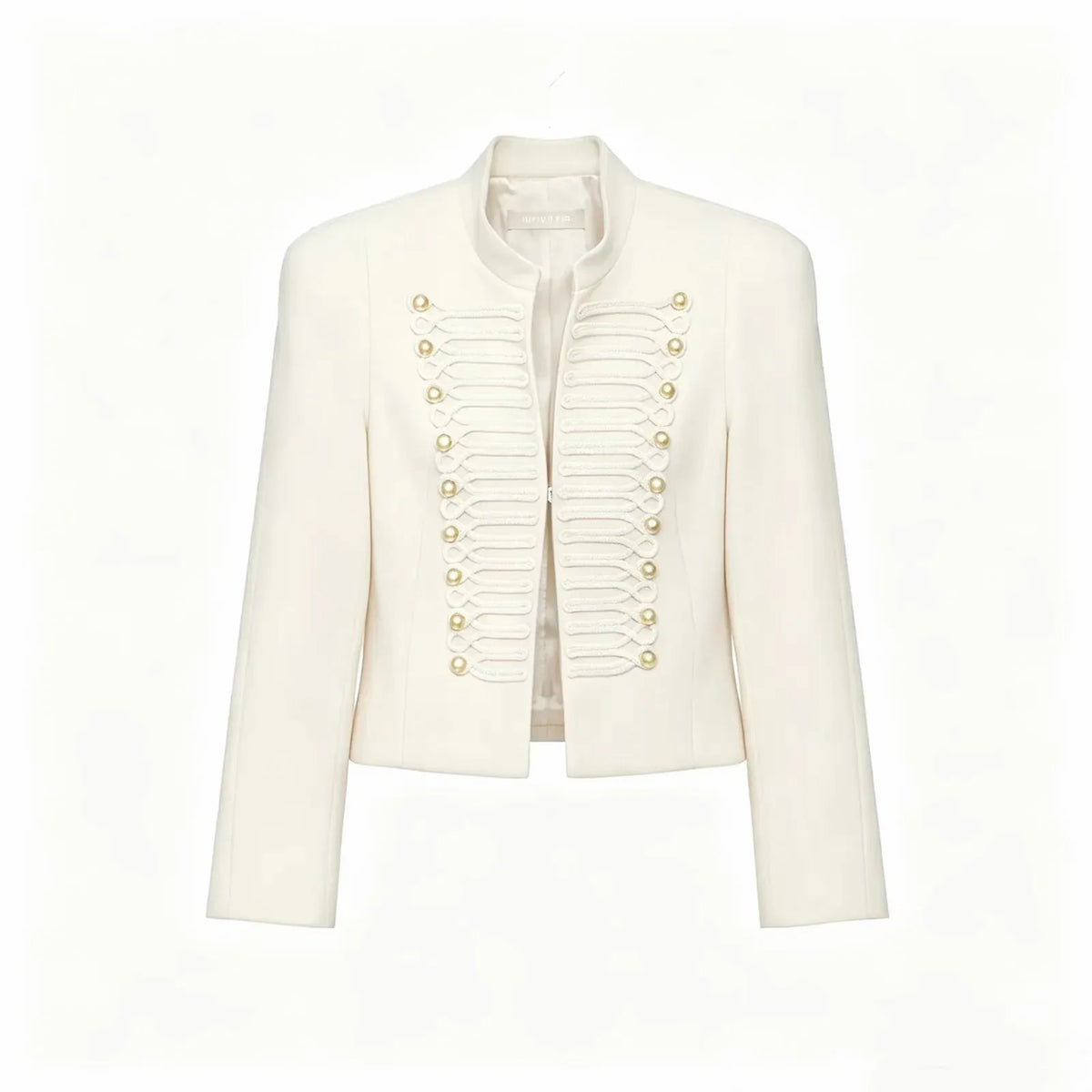 Women Vintage Slim Jacket Spring Women Trends Elegant Napoleon Jackets Ladies High Street Chic Shoulder Padded Blazer