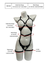 Women Sexy Harness Bondage Leather Lingerie Bdsm Bra Suspenders Leg Harness Goth Clothing Fetish Rave Garter Stocking 68YV