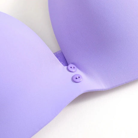 Seamless Wireless Bra Women Comfort Ice Silk Push Up Underwear 3/4 Cup Daily Lingerie Bralette Plus Size