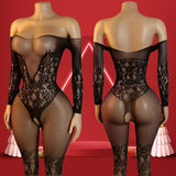 Women Sexy Babydoll Lingerie Bodystockings Cover Up Without Bikini Fishnet Hollow Out Backless Bodysuit See Through Beachwear