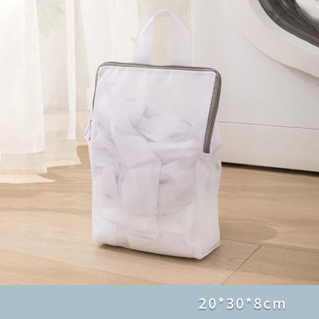 Laundry Hand Bags Reusable Washing Machine Clothing Care Wash Bag Mesh Net Bra Socks Lingerie Underwear Laundry Storage Upgraded