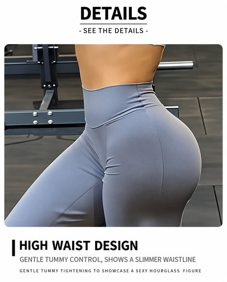 DFXEN LOGO New Women Wide Leg Yoga Pants High Waist Butt Lift Loose Fitness Gym Workout Flare Leggings Casual Sports Trousers