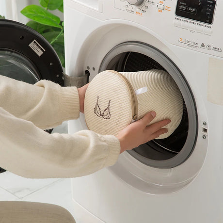 Laundry Bag Sets For Washing Machines Embroidery Fine Mesh Underwear Organizer Basket Clothes Cleaning Protect Anti-deformation