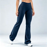 Origin Flares Leggings Women Soft Yoga Stretch Bootcut Workout Pants Naked Feel Slim Hip Lifting Gym Fitness Running Activewear