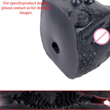 GEEBA Fantasy Red/Blue Dragon Male Masturbator Silicone Adult Men's Onahole Pocket Pussy Realistic Vagina Stroker Men Sex Toys