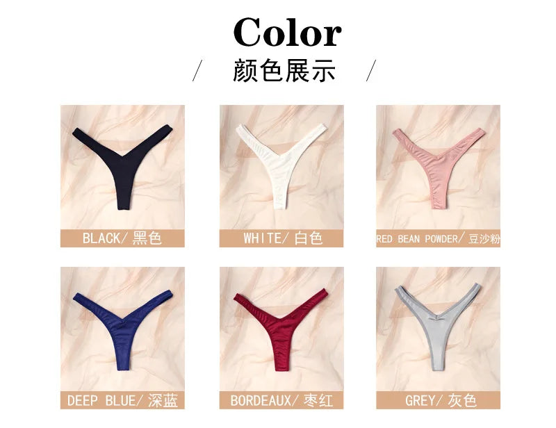2026 Sexy Simple Low Waist Briefs Women's Wholesale Thong New Hip Lifting Pants