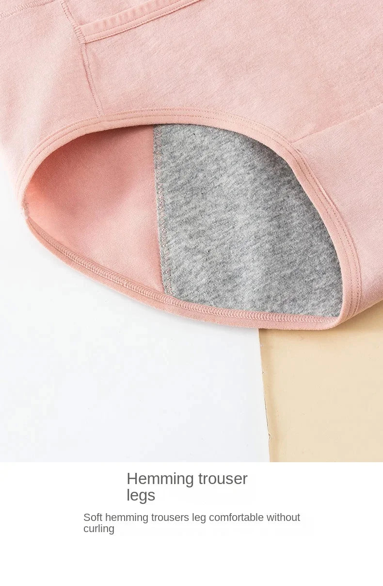 3PCS Cotton Menstrual Panties Leak Proof Breathable Sexys Panties Woman Women Girls Physiological Pants Women's Intimates M-XL